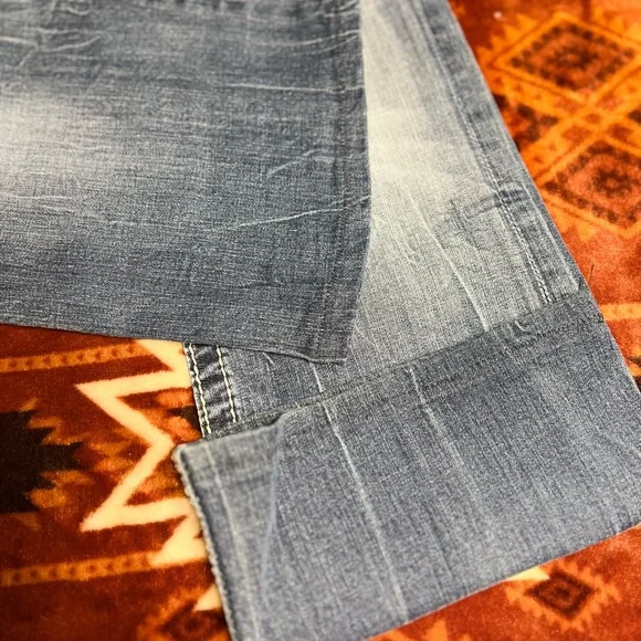 Miss Me Women's Blue Straight Leg Jeans - Picture 2 of 11